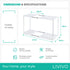 Under Sink Storage Shelf - White